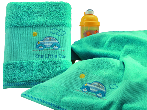 Custom Promotional Baby Bath Towels with embroidery 